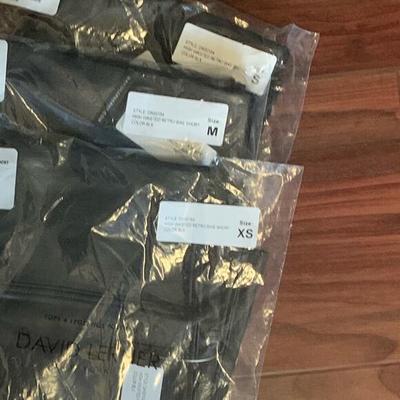 David Lerner Vegan Leather Shorts- XS,S,M - Picture 7 of 7